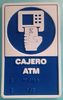 Señalética: Cajero ATM - Braille