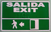 Señalética: Salida - Braille