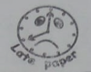 Late paper
