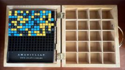 Caja de matemáticas con cubaritmos braille