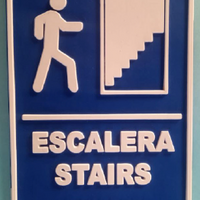 Señalética: Escaleras - Braille