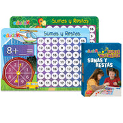 Ruleta matemática de sumas y restas
