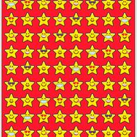 Estrellas emoji 800 pzas.