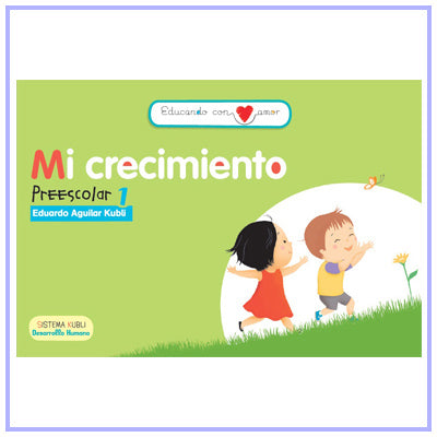 Kinder 1 – Mi crecimiento Libro y CD